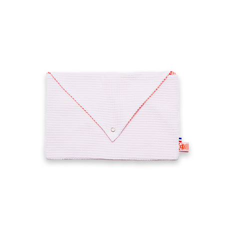 Pochette en coton bio Blanc 1 - vertbaudet enfant 