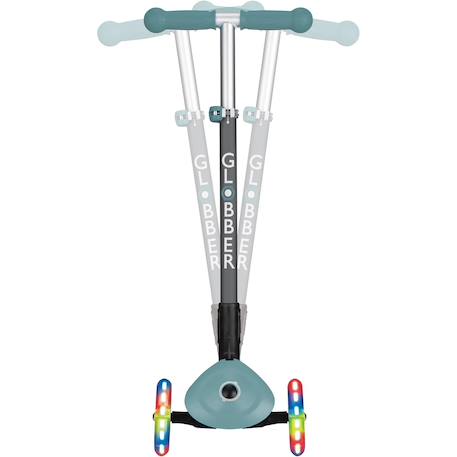 Trottinette primo - 120/80 mm, abec 5, 3 roues, réglable, roues led Bleu 3 - vertbaudet enfant 