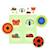 Loto plumes et poils Multicolore 4 - vertbaudet enfant 