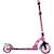 Six degrees trottinette junior aluminium - mécanisme de pliage et béquille - 180/145 mm Rose 3 - vertbaudet enfant 