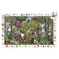 Jouet-Jeux éducatifs-Puzzle d'observation jeux au jardin 100 pièces