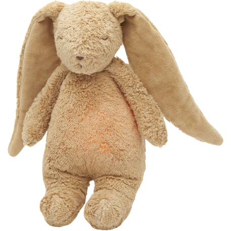 Peluche veilleuse lapin nature bio avec sons & lumières cappuccino 2.0 Marron 3 - vertbaudet enfant 