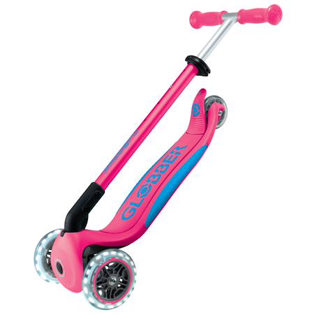 Trottinette primo pliable plus lights Rose 6 - vertbaudet enfant 