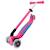 Trottinette primo pliable plus lights Rose 6 - vertbaudet enfant 