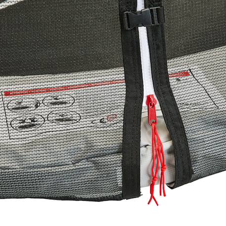 Trampoline rond ø 300cm avec filet, échelle, bâche et kit ancrage - ralli 300 Rose 6 - vertbaudet enfant 