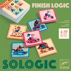 Jouet-Jeux de société-Finish logic sologic
