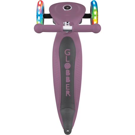 Trottinette primo - 120/80 mm, abec 5, 3 roues, hauteur réglable,roues led Rose 4 - vertbaudet enfant 