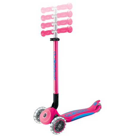 Trottinette primo pliable plus lights Rose 5 - vertbaudet enfant 