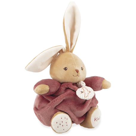Peluche musicale patapouf Rouge, beige, blanc 1 - vertbaudet enfant 