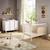 Lit bébé tout barreaux en bois avec matelas - first Blanc+Marron 3 - vertbaudet enfant 