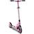 Six degrees trottinette junior aluminium - mécanisme de pliage et béquille - 180/145 mm Rose 1 - vertbaudet enfant 