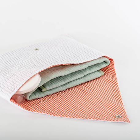 Pochette en coton bio Blanc 4 - vertbaudet enfant 