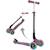 Trottinette primo - 120/80 mm, abec 5, 3 roues, hauteur réglable,roues led Rose 6 - vertbaudet enfant 