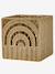 Bac de rangement pliable Arc-en-ciel en corde de papier beige 3 - vertbaudet enfant 