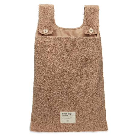 Sac de rangement boucle biscuit Marron clair 1 - vertbaudet enfant 