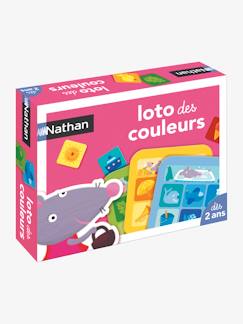 Idées cadeaux bébés et enfants-Loto des couleurs NATHAN