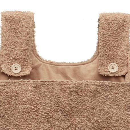Sac de rangement boucle biscuit Marron clair 3 - vertbaudet enfant 