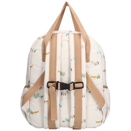 Sac à dos enfant à anses avions écru (36 cm) Ecru 3 - vertbaudet enfant 