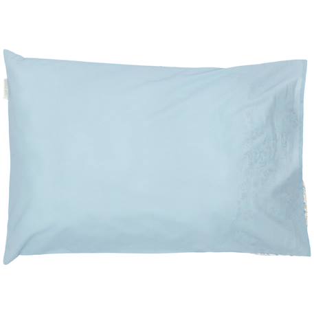 Housse de couette+oreiller lit bébé blossom (100 x 140 cm) Blanc, bleu, multicolore+Blanc, multicolore+Bleu+Rose 4 - vertbaudet enfant 
