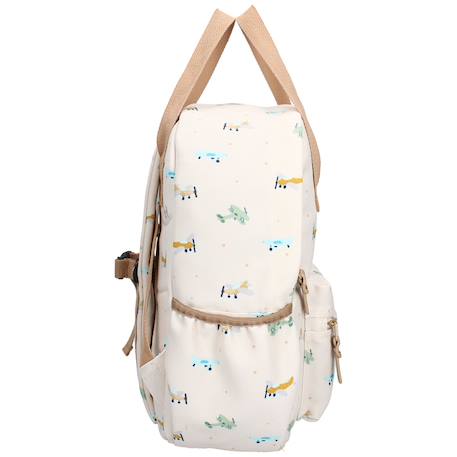 Sac à dos enfant à anses avions écru (36 cm) Ecru 4 - vertbaudet enfant 