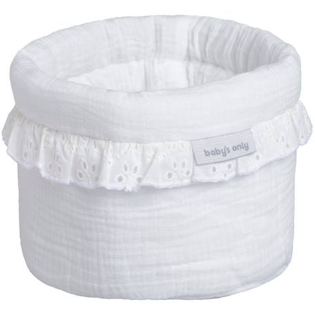 Panier de toilette calm blanc (20 x 20 cm) Blanc 1 - vertbaudet enfant 