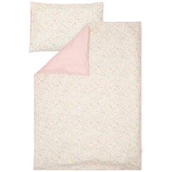 Linge de maison et décoration-Linge de lit enfant-Housse de couette-Housse de couette+oreiller lit bébé blossom (100 x 140 cm)