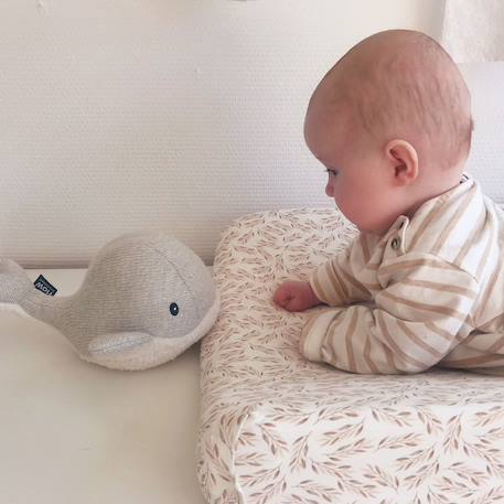 Peluche bruit blanc rechargeable baleine moby gris Gris 6 - vertbaudet enfant 