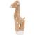 Peluche xl jungle jambo girafe Beige, blanc 1 - vertbaudet enfant 