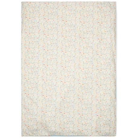 Housse de couette+oreiller lit bébé blossom (100 x 140 cm) Blanc, bleu, multicolore+Blanc, multicolore+Bleu+Rose 5 - vertbaudet enfant 