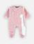 Pyjama dors-bien girafe en velours Rose 1 - vertbaudet enfant 