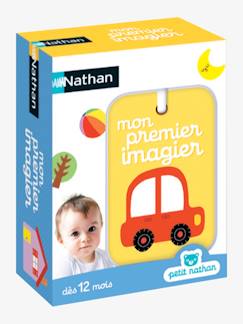 Idées cadeaux bébés et enfants-Jouet-Jeux éducatifs-Formes, couleurs et association-Mon premier imagier NATHAN