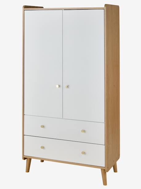Armoire 2 portes Moonlight blanc 3 - vertbaudet enfant 