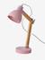 Lampe à poser articulée en bois et métal blanc+rose 5 - vertbaudet enfant 