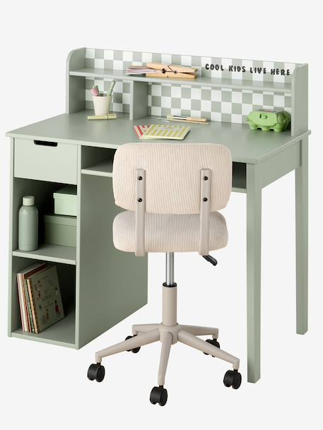 Bureau enfant Damier vert 9 - vertbaudet enfant 