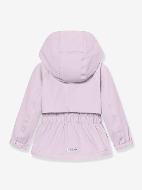 Veste mi-saison imperméable fille avec doublure polaire MATALGEA bois de rose+lilas poudré+rose poudré+vert sauge 23 - vertbaudet enfant 