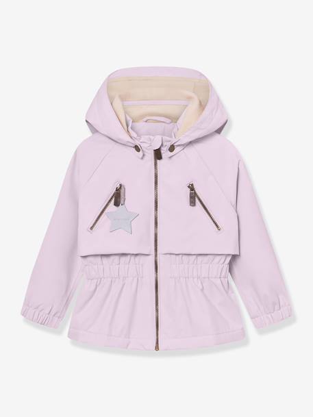 Veste mi-saison imperméable fille avec doublure polaire MATALGEA bois de rose+lilas poudré+rose poudré+vert sauge 23 - vertbaudet enfant 