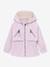 Veste mi-saison imperméable fille avec doublure polaire MATALGEA bois de rose+lilas poudré+rose poudré+vert sauge 23 - vertbaudet enfant 