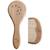 Ensemble brosse et peigne bébé hirondelles Bois 1 - vertbaudet enfant 