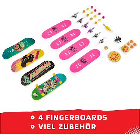 Tech deck - ultra dlx lot de 4 Multicolore 2 - vertbaudet enfant 