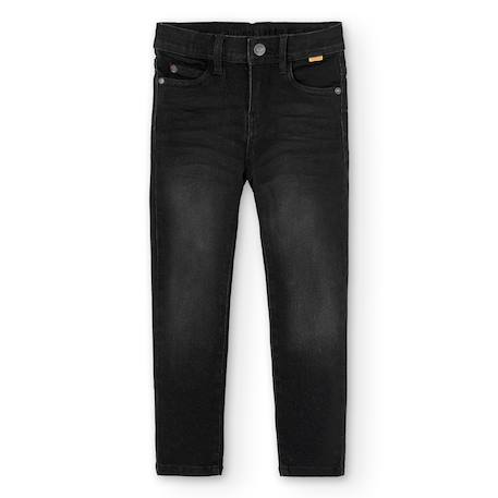 Jeans stretch Noir 1 - vertbaudet enfant 
