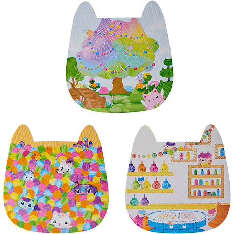 Gabby's dollhouse poupées de bricolage gabby deluxe Multicolore 6 - vertbaudet enfant 