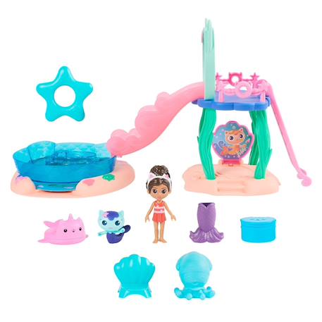 Gabby's - pool set de jeu (cat adventures) Multicolore 6 - vertbaudet enfant 