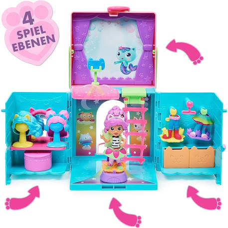 Gabby's dollhouse gabby's armoire arc-en-ciel Multicolore 3 - vertbaudet enfant 