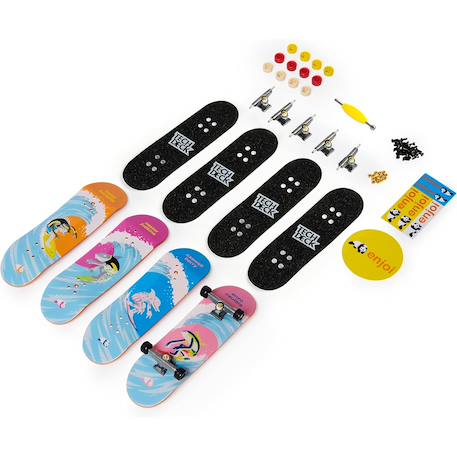 Tech deck - ultra dlx lot de 4 Multicolore 4 - vertbaudet enfant 
