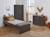 Chambre enfant complète milor Anthracite /bois+Blanc/ bois 1 - vertbaudet enfant 