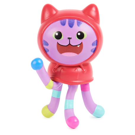 Gabby's dollhouse - salle de musique groovy avec la figurine de daniel james catnip Multicolore 4 - vertbaudet enfant 