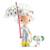 Figurines tinyly prunelle & bianca Multicolore 1 - vertbaudet enfant 