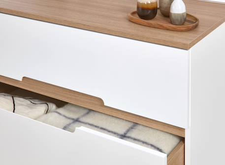 Petite chambre enfant milor Anthracite /bois+Blanc / bois 11 - vertbaudet enfant 