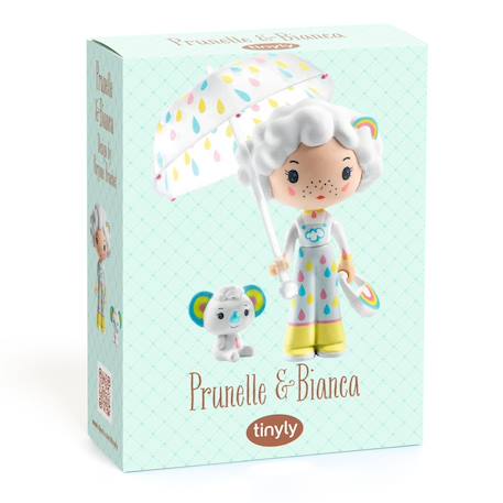 Figurines tinyly prunelle & bianca Multicolore 2 - vertbaudet enfant 