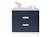 Chambre enfant lit superposé évolutif Blanc / bleu nuit+Blanc / vert mousse 3 - vertbaudet enfant 